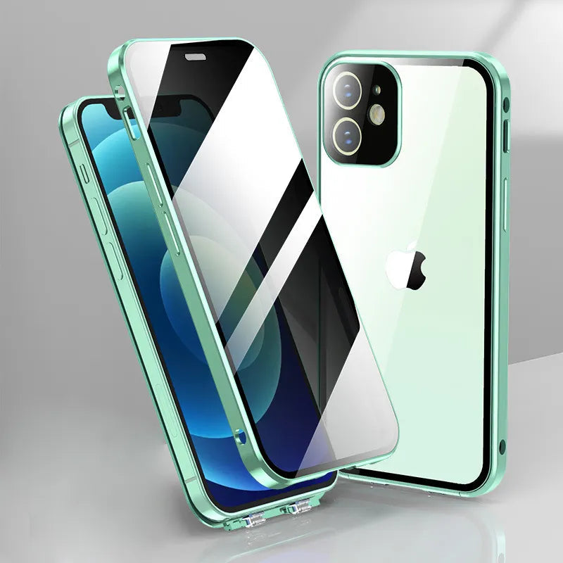 Magnetic iPhone Privacy Glass Case — product view 4