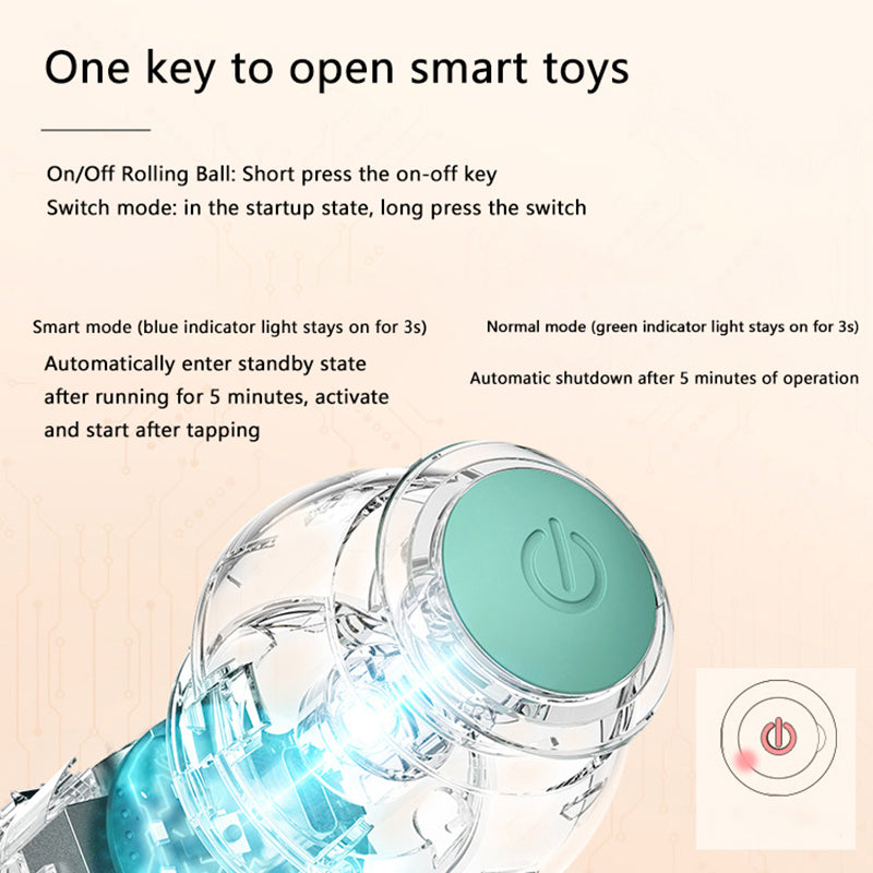 Moving Cat Toy Ball — product view 4