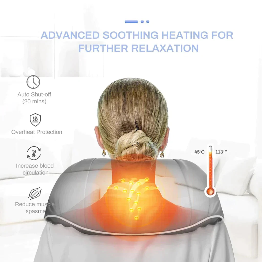 Heated Neck and Shoulder Massager — product view 1
