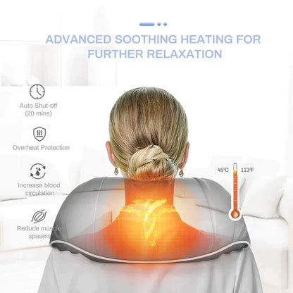 Heated Neck and Shoulder Massager — product view 1