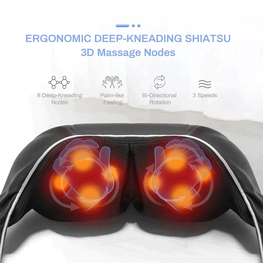 Heated Neck and Shoulder Massager — product view 2
