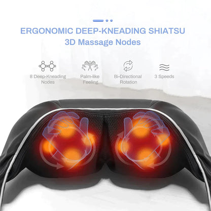Heated Neck and Shoulder Massager — product view 2