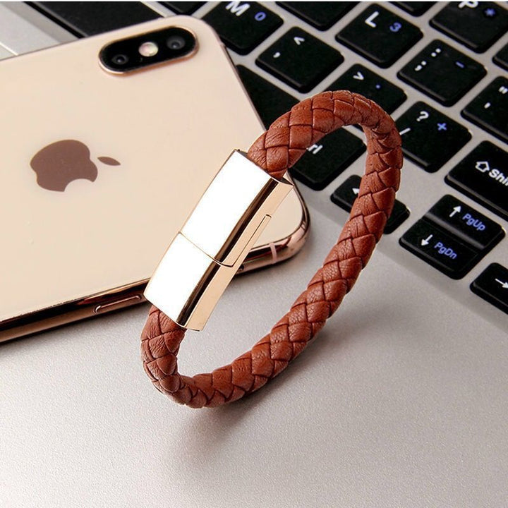 Braided Bracelet Charging Cable — product view 3