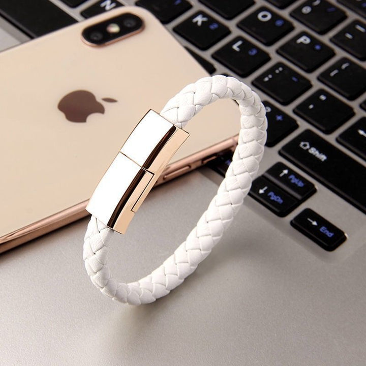 Braided Bracelet Charging Cable — product view 2