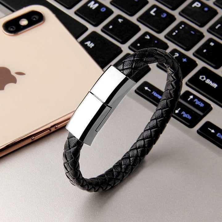 Braided Bracelet Charging Cable — product view 1