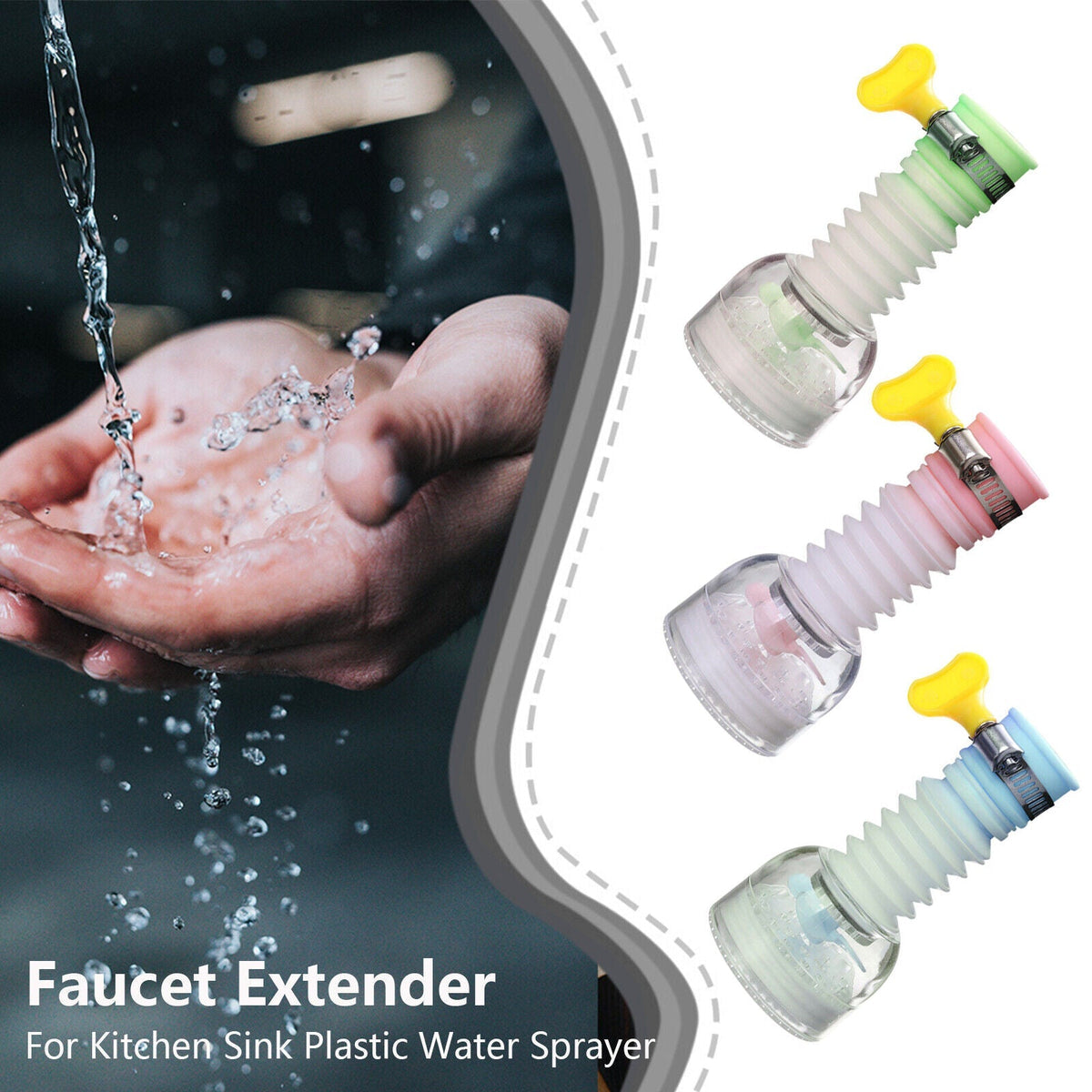 360° Kitchen Tap Extender — product view 2