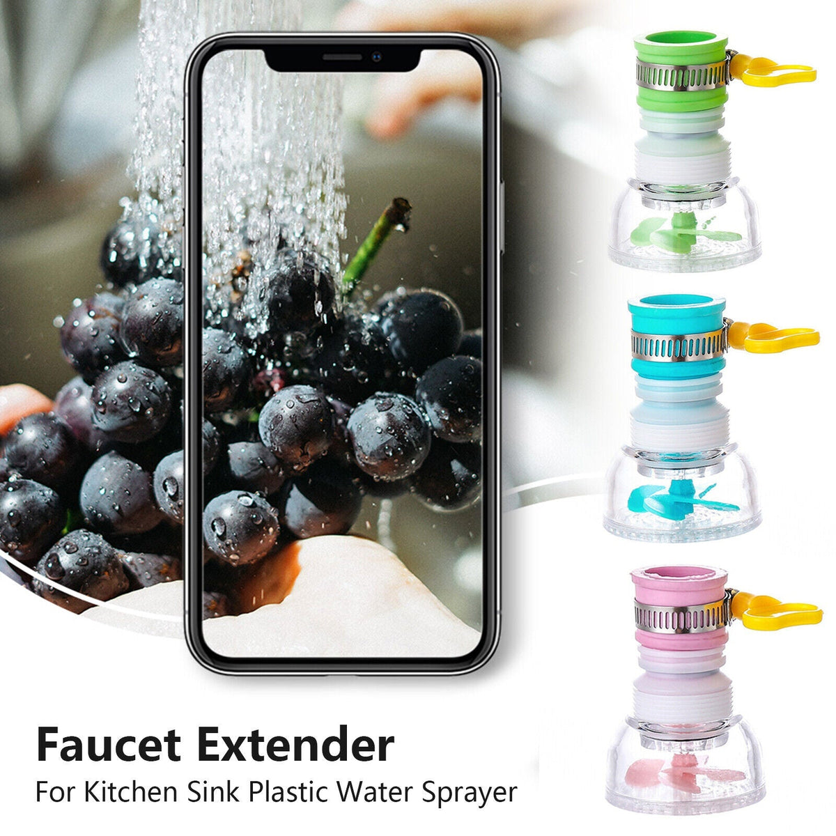 360° Kitchen Tap Extender — product view 1